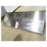 1X, 48"X16" S/S WALL SHELF