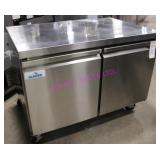 1X, 48"X32" GLACIER U/C FREEZER, 2 DR. S/S. GUF-48