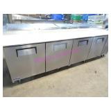 1X, 119' TRUE 4DR S/S PORTA COLD PREP TABLE NOTE