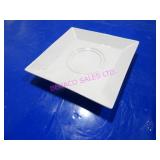 LOT, NEW 4BOX(48PC) V&B 6" SQUARE SAUCER