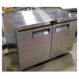 1X, 48"X30" ATOSA U/C COOLER PORTA, 2 DR. S/S