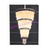 1X, NEW SUNBLOCK 3 TIER HANGING LIGHT FIXTURE NOTE