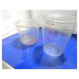 LOT, 14PC ASST SIZE INGREDIENT MEASURE BINS,13 LID