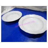 LOT, 16PC ASST SIZE DEEP PLATES  NOTES!!