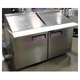 1X, 60"X37" ATOSA COLD PREP TABLE 2 DR. PORTA. S/S