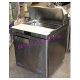 1X, 27.5"X30" ATOSA COLD PREP TABLE  1 DR. S/S.