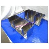 LOT, 2 PCS S/S CONDIMENT HOLDERS