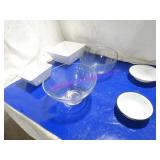 LOT, 24PCS ASST DISHWARE  NOTES!