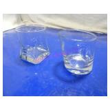 LOT, 29PCS ASST STYLE ROCKS WHISKEY GLASS NOTES