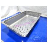 LOT, 15 PCS FULL SIZE S/S PERFORATED INSERTS