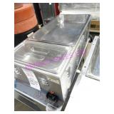 1X, APW WYOTT WARMER W/ FULL SIZE & 1/3 INSERTS