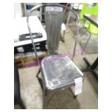 12X,METAL STACKING PATIO CHAIRS