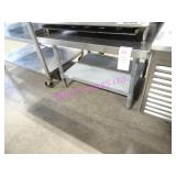 1X, 36"X30" S/S EQUIPMENT TABLE W/ UNDERSHELF