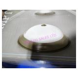 1X, HAMPTON BAY KEBIRA 11.25' FLUSH MOUNT LIGHT