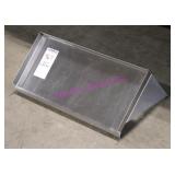 1X, 24"X12" S/S WALL SHELF