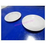 LOT, 35PC ASST SIZE SIDE PLATTERS  NOTES!!