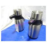 LOT, 2 PCS S/S COFFEE THERMOS