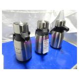 LOT, 3 PCS S/S COFFEE THERMOS