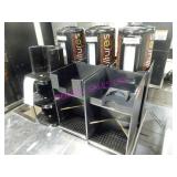 LOT, 11PCS, 3 COFFEE THERMOS & 8 STANDS