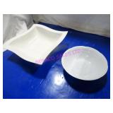 LOT, NEW 7PC V&B ASST SIZE/STYLE SALAD BOWLS