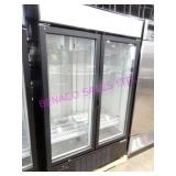 1X, 47.5"X78"T NEW HABCO 2 GLASS DR FREEZER NOTE