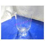 2X, NEW 9.75"T V&B ROSE GARDEN HURRICANE LAMP/VASE