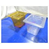 LOT, 51PCS 1/6TH SIZE PLASTIC INSERTS W/ 8 LIDS