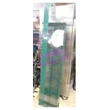 1X, 71.5"X18"X85"T 4 SHELF COATED WIRE RACK