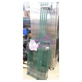 1X, 42"X24"X78"T 5 SHELF COATED PORTA WIRE RACK
