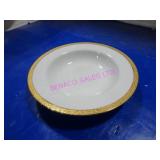 LOT, NEW 1BOX(24PC) 9"D BOWL W/ RIM DESIGN