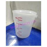 LOT, 4PCS 22QT INGREDIENT MEASURE BINS