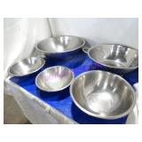 LOT, 21PC, 20 ASST SIZE S/S MIX BOWL & 1 COLLANDER