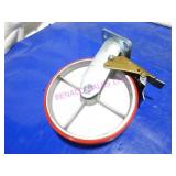 LOT, 3PC 8"D H.D. CASTERS