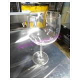 LOT, NEW 8BOX(48PC) STOLZLE 22OZ BURGUNDY GLASS