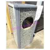 1X, GLOBAL 238242 10" SQUARE STONE PANEL URN