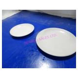 LOT, 27PCS ASST SIZE CAMEO PLATES  NOTES!