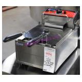 1X, OMCAN ELEC. FRYER C/T, 11"X17" W/ 2 BASKETS