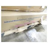 1X, GLOBAL 246719 INFRARED PANEL HEATER W/ REMOTE