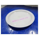 LOT, 25PCS 10.75"D VITREX DINNER PLATES