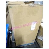 LOT, 1 BOX(2PC) GLOBAL VINYL PADDED SHOP STOOL