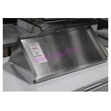 1X, 24"X12" S/S WALL SHELF