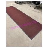1X, 115"X33" BURGUNDY CARPET RUNNER