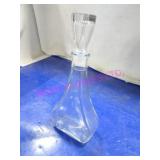 LOT, NEW 2BOX(11PC) STOLZLE 16.9OZ GLASS DECANTER