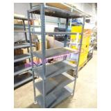 1X, 36"X18"X75"T 6 SHELF STEEL RACK