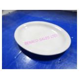LOT, 24PC 9.5"X7.25" OVAL WORLD PLATES