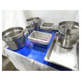 LOT, 11PCS ASST S/S INSERTS