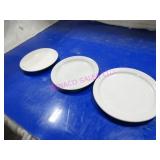 LOT, 23PCS ASST SIZE SIDE PLATES  NOTES!