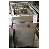 1X, GARLAND ELEC. DEEP FRYER 18" W/ 2 BASKETS