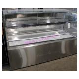 1X, COLD OPEN GRAB&GO, GLASS, S/S, 71"X31"