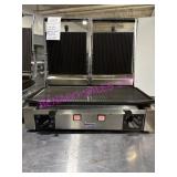 1X, OMCAN PDR, DOUBLE PANINI GRILL , 3000 W,